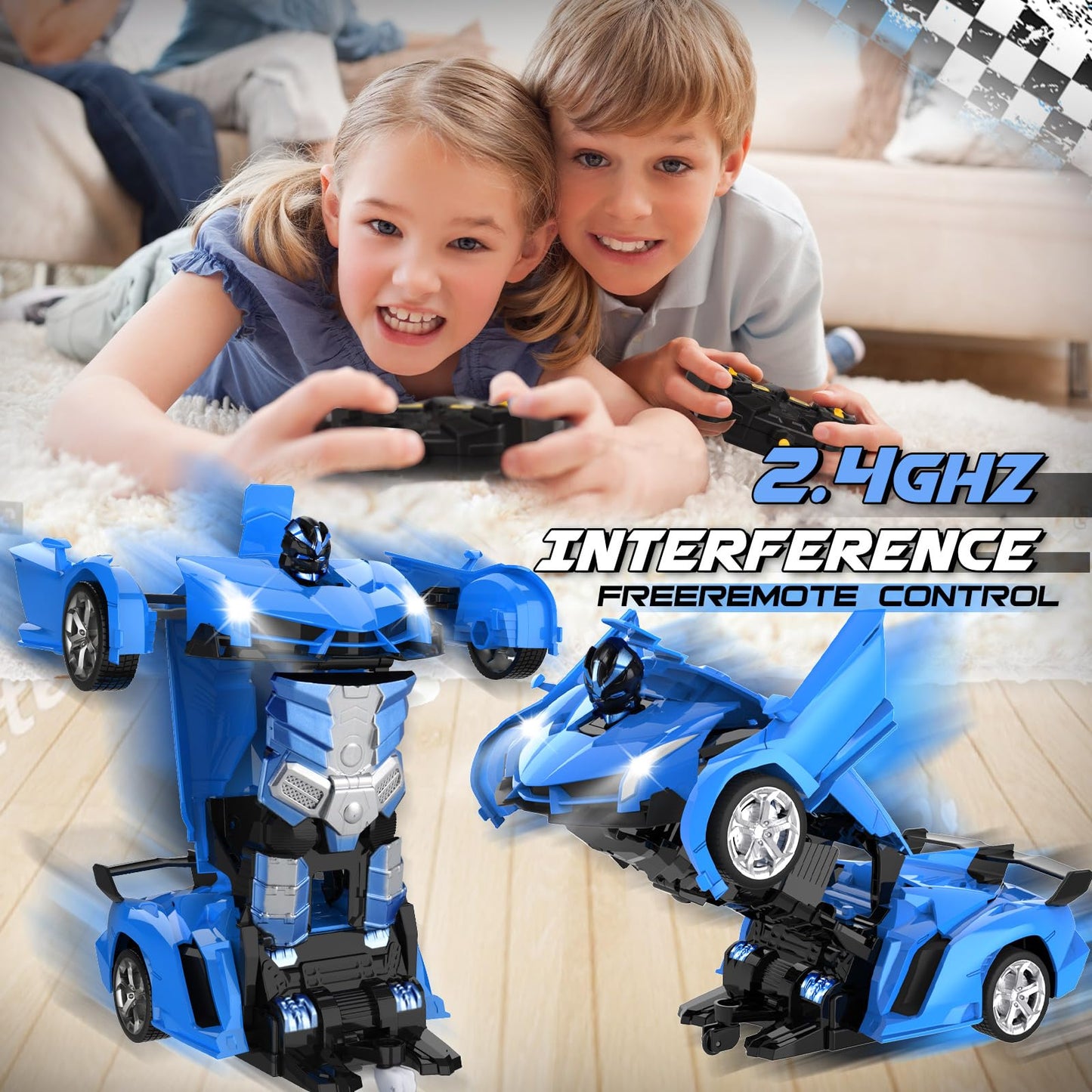 Transform Remote Control Car Toy for Kids