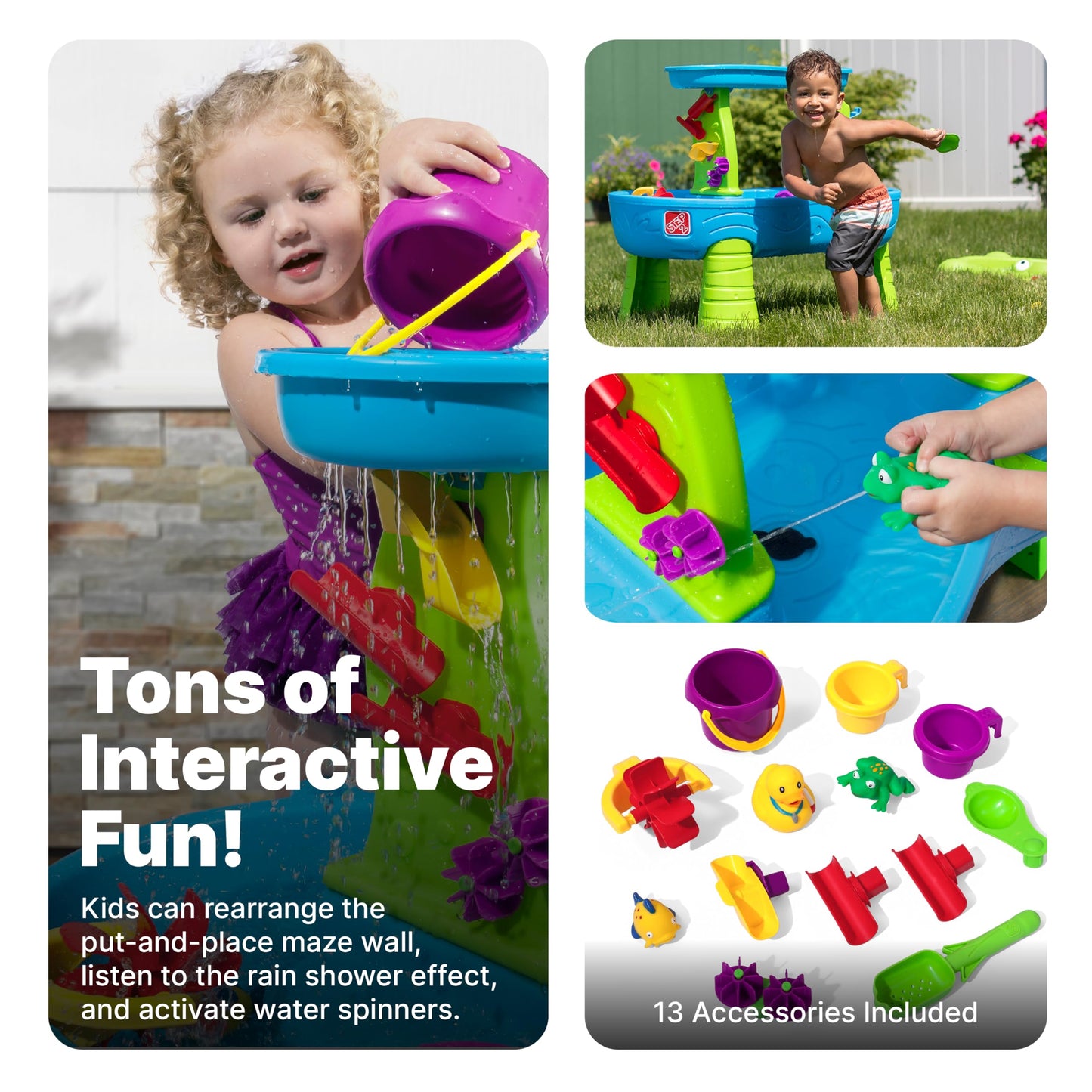 Step2 Tropical Rainforest Water Table,