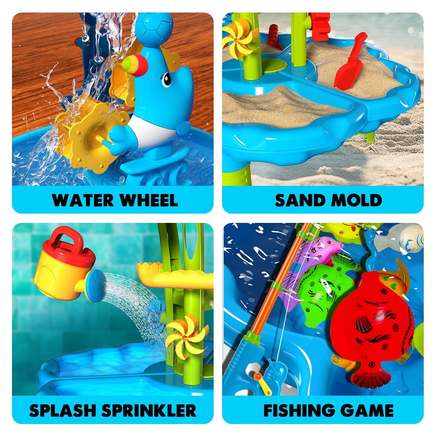 CozyBomB™ Water Table for Toddlers 3-5