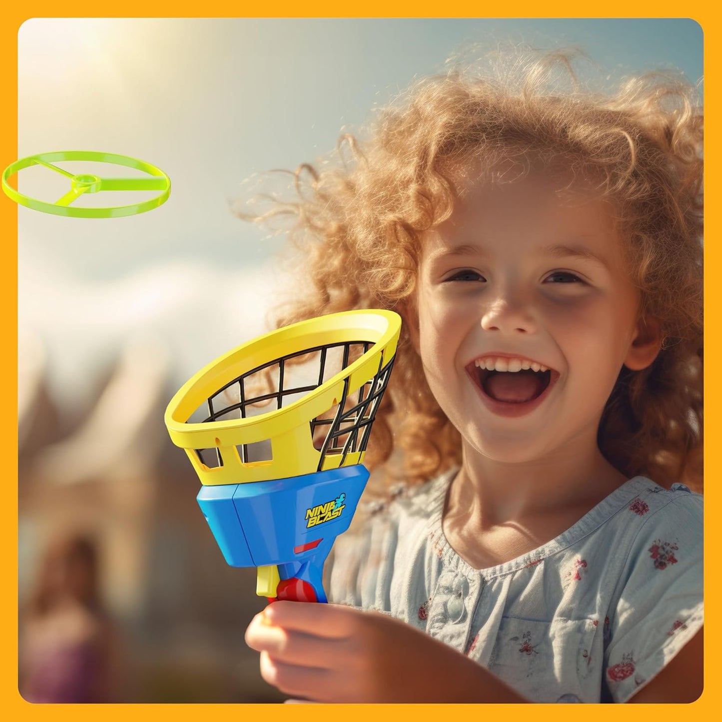 Flying Disc Launcher for Kids