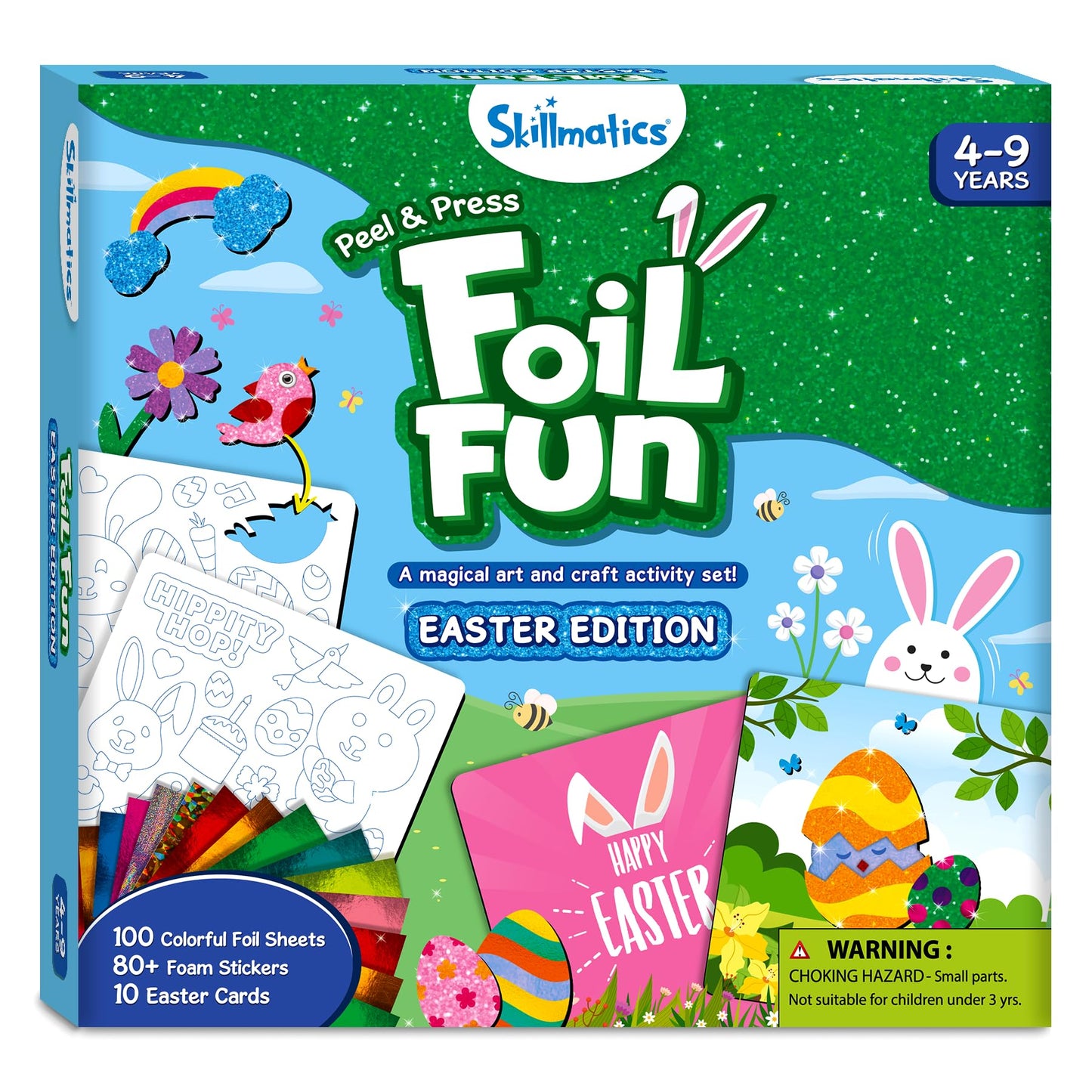 Skillmatics Foil Fun - Unicorns & Princesses, No Mess Art for Kids, Craft Kits & Supplies, DIY Creative Activity, Travel Toys, Gifts for Ages 4, 5, 6, 7, 8, 9