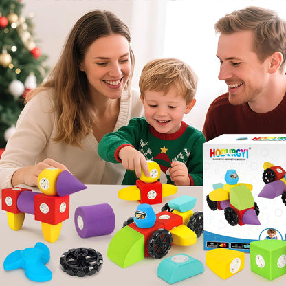 15 PCS Magnetic Foam Blocks for Kids