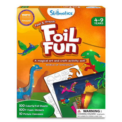 Skillmatics Foil Fun - Unicorns & Princesses, No Mess Art for Kids, Craft Kits & Supplies, DIY Creative Activity, Travel Toys, Gifts for Ages 4, 5, 6, 7, 8, 9