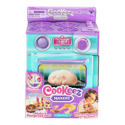 Cinnamon Treatz Oven – Interactive Bake & Reveal Oven Playset with Mystery Scented Plush (Cinnamon Pooch, Fondant Feline, or Strawberry Swirl), Mixing Tools, Dough, & Accessories, 5+