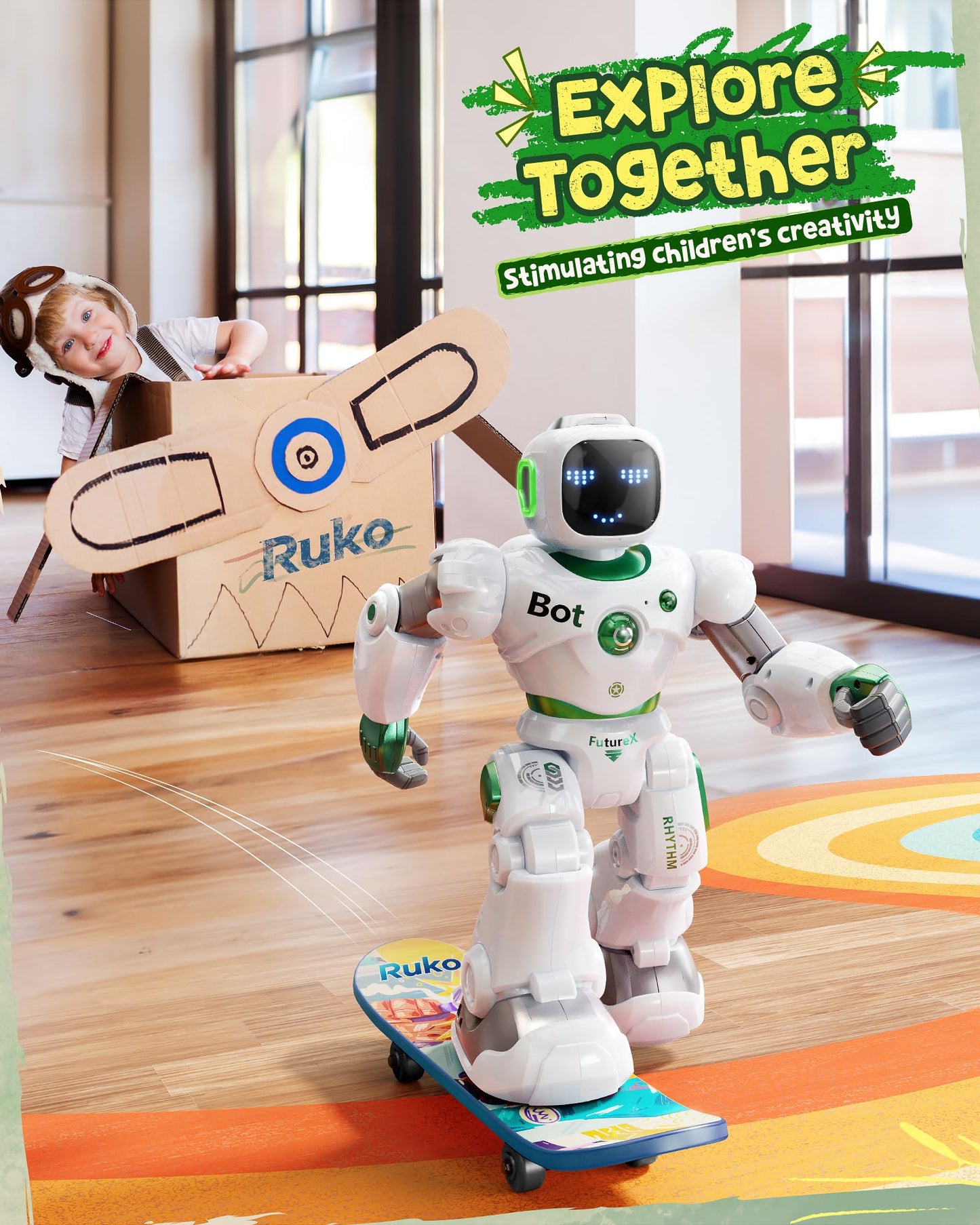 Ruko 1088 Smart Robots for Kids