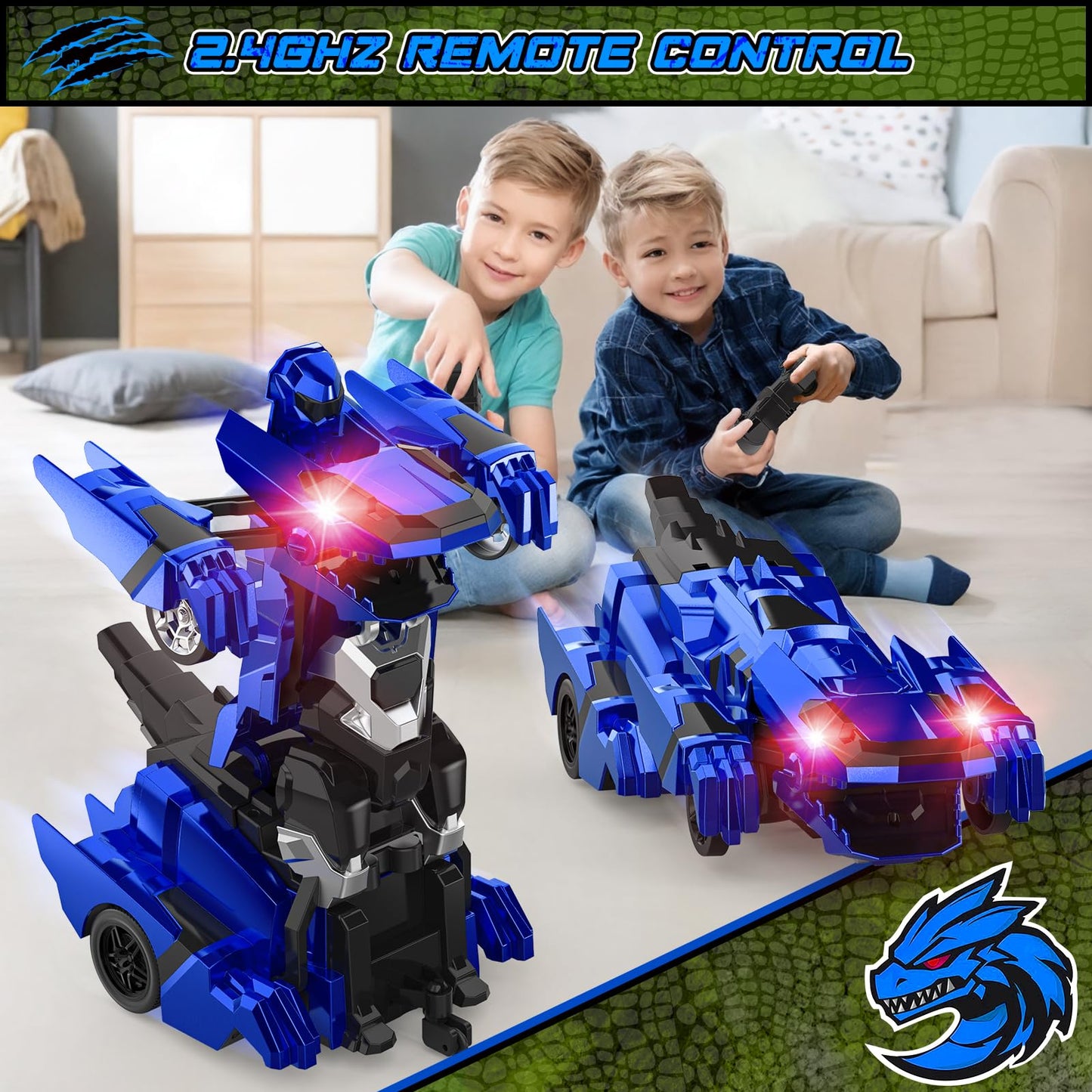 Dinosaur Transform Rc Cars