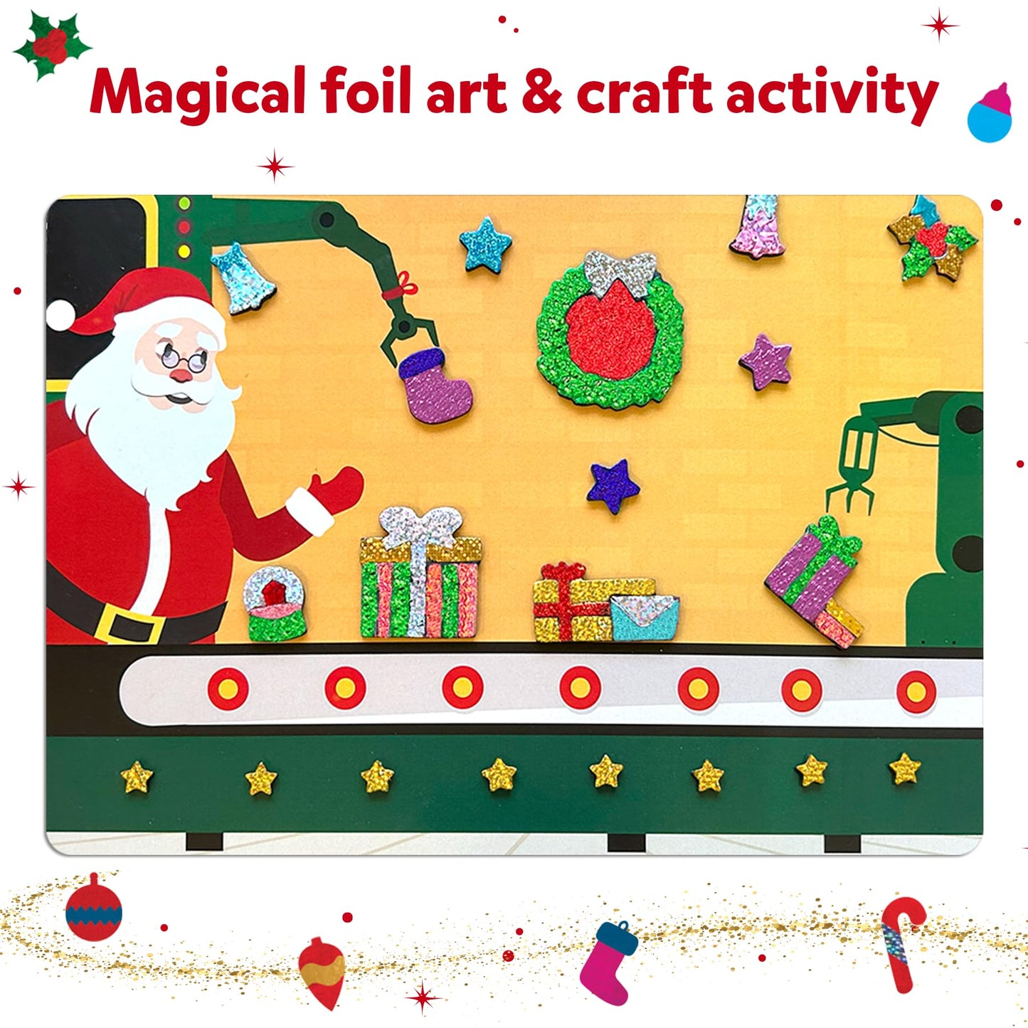 Skillmatics Foil Fun - Unicorns & Princesses, No Mess Art for Kids, Craft Kits & Supplies, DIY Creative Activity, Travel Toys, Gifts for Ages 4, 5, 6, 7, 8, 9