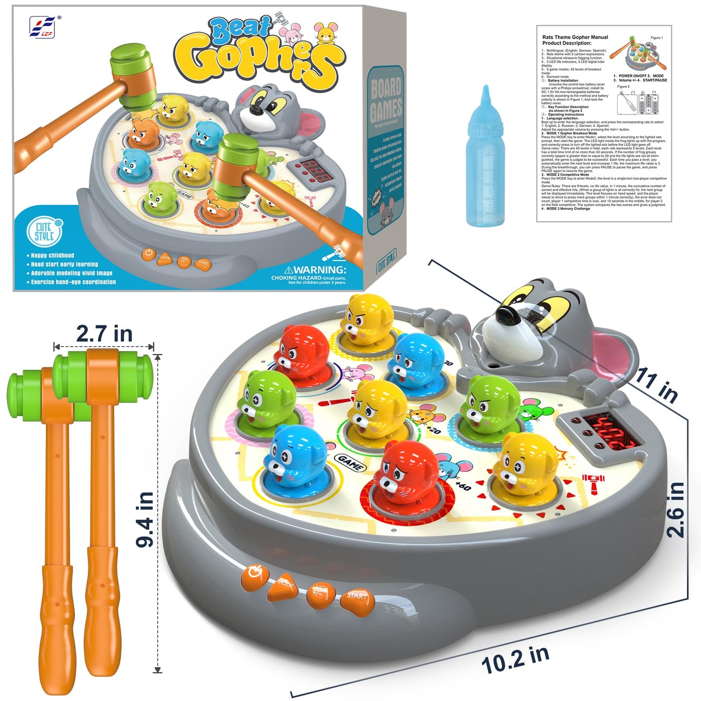 Educational Early Learning Toddlers Toys,Birthday Gifts