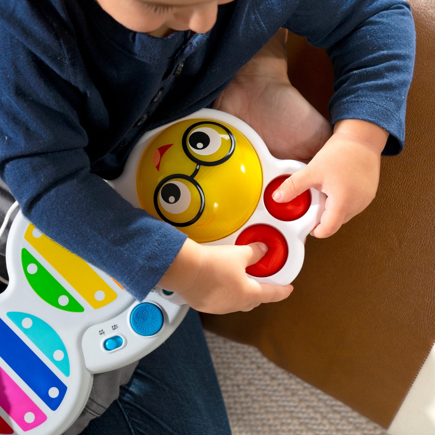 Baby Einstein and Hape Magic Touch Wooden Toy Piano, Montessori Musical Learning Toy for Babies and Toddlers 6mo+