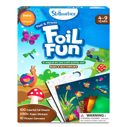 Skillmatics Foil Fun - Unicorns & Princesses, No Mess Art for Kids, Craft Kits & Supplies, DIY Creative Activity, Travel Toys, Gifts for Ages 4, 5, 6, 7, 8, 9