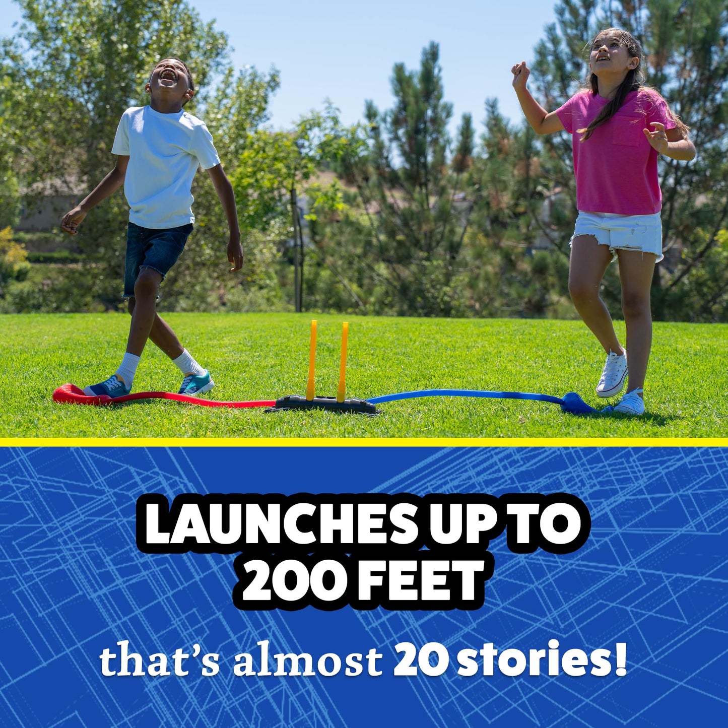 Stomp Dueling Rocket Launcher for Kids