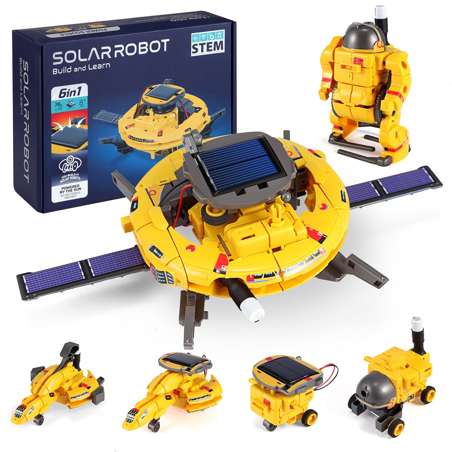 6-in-1 Solar Robot Educational Kits