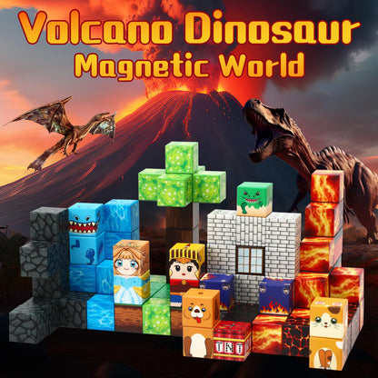 102PCS Ice Castle Magnetic Tiles, 3D Building Blocks STEM Educational Kids Toys for Pretend Play, 3 4 5 6 7 8 Year Old Birthday Gifts for Boys and Girls, Preschool Learning Toys for Birthday
