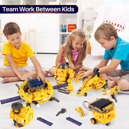6-in-1 Solar Robot Educational Kits