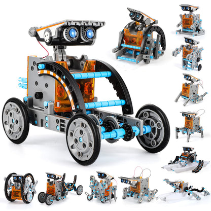 STEM Solar Robot Kit Toys Gifts f