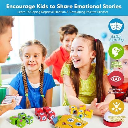 Feelings Cube Game for Kids Social Emotional Learning