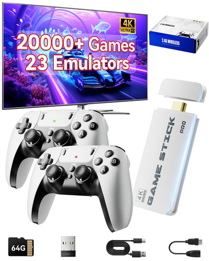 2025 Upgraded Retro Gaming Console Stick