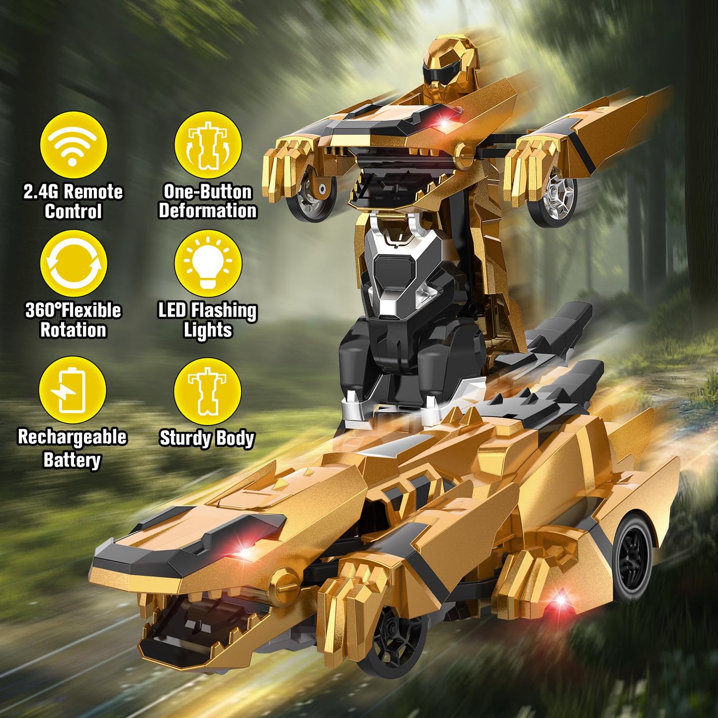 Dinosaur Transform Rc Cars