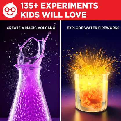 Doctor Jupiter My First Science Kit for Kids Ages 4-5-6-7-8| Birthday Gift Ideas for 4-8-12 Year Old Boys & Girls| Toy Stem Kit with 100+ Experiments| Learning & Educational, Summer Activities