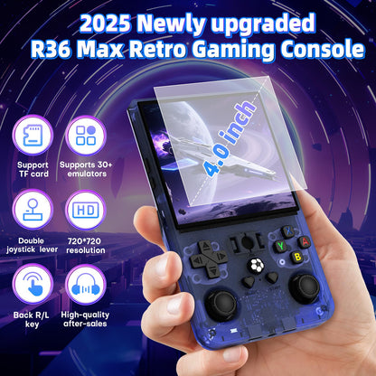 R36 Max Retro Gaming Console