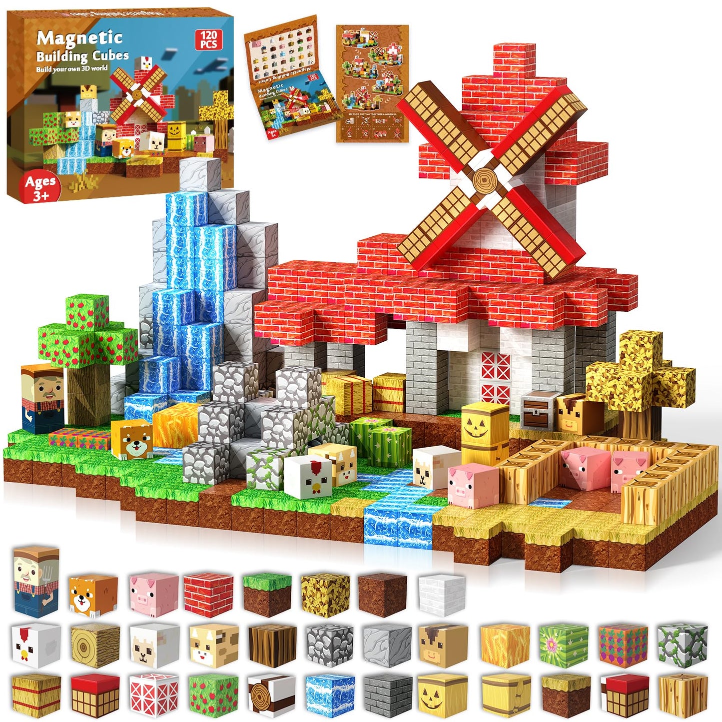 Goody King Magnetic Building Blocks