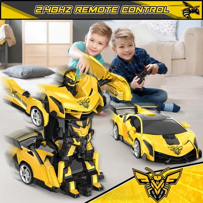 BLUEJAY Transform Rc Cars | Orange and White