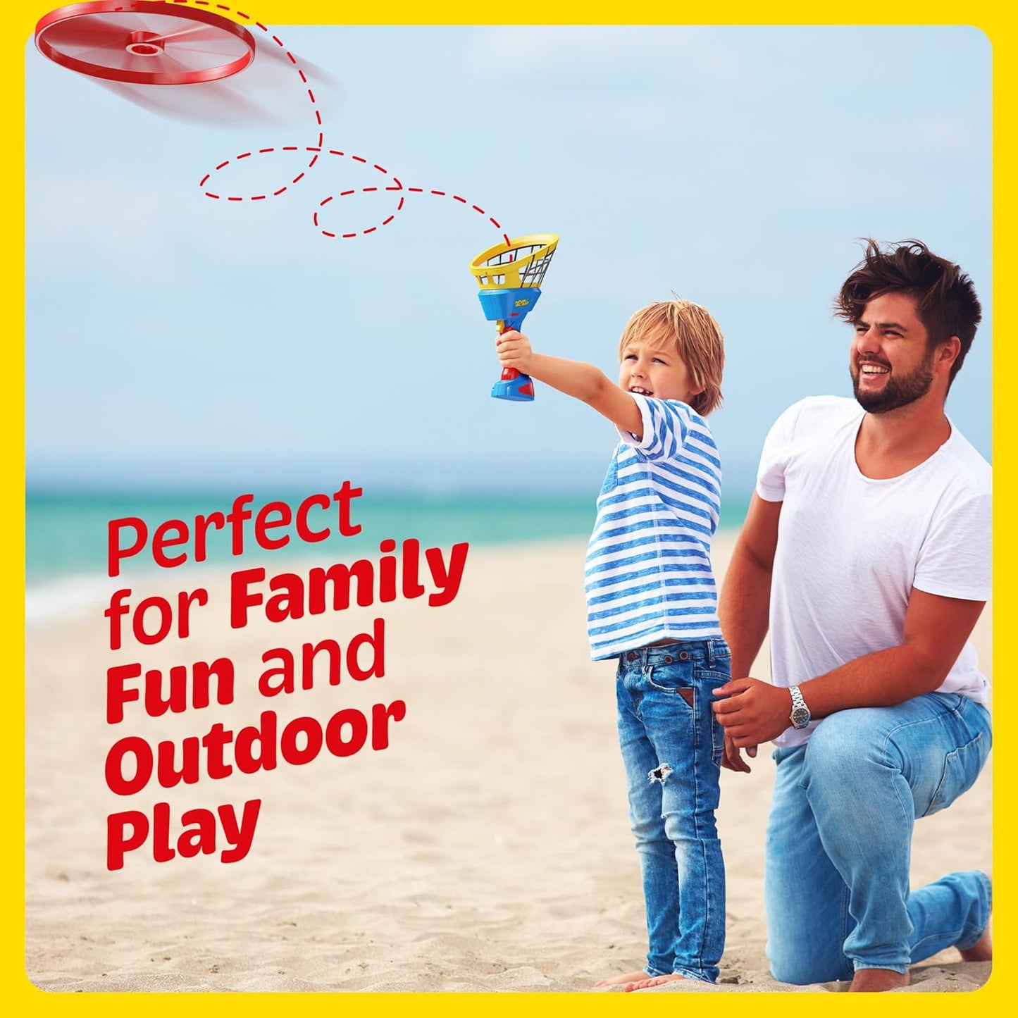 Flying Disc Launcher for Kids