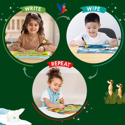 Skillmatics Search and Find Disney Princess Educational Game - Reusable Preschool Learning Activities, Perfect for Toddlers & Kids Who Love Toys, Art & Crafts, Gifts for Boys & Girls Ages 3, 4, 5, 6