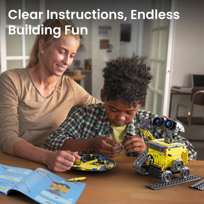 Robot Building Kit with Remote Control