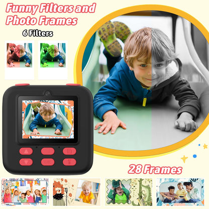 Upgrade Kids Camera Instant Print for Boys and Girls