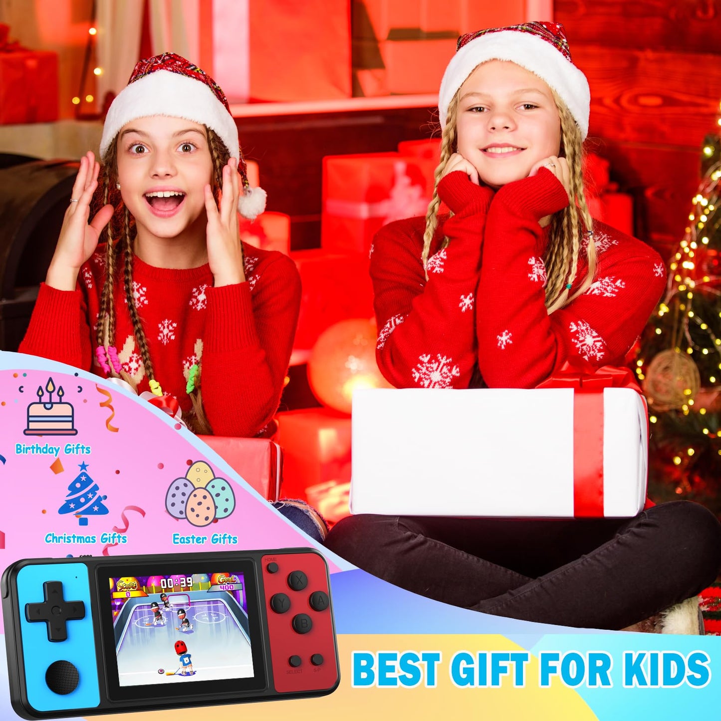 Beico 32 Bit Kids Handheld Games Preloaded 139 Video Games
