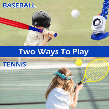 2 in 1 RC Baseball Tennis Pitcher