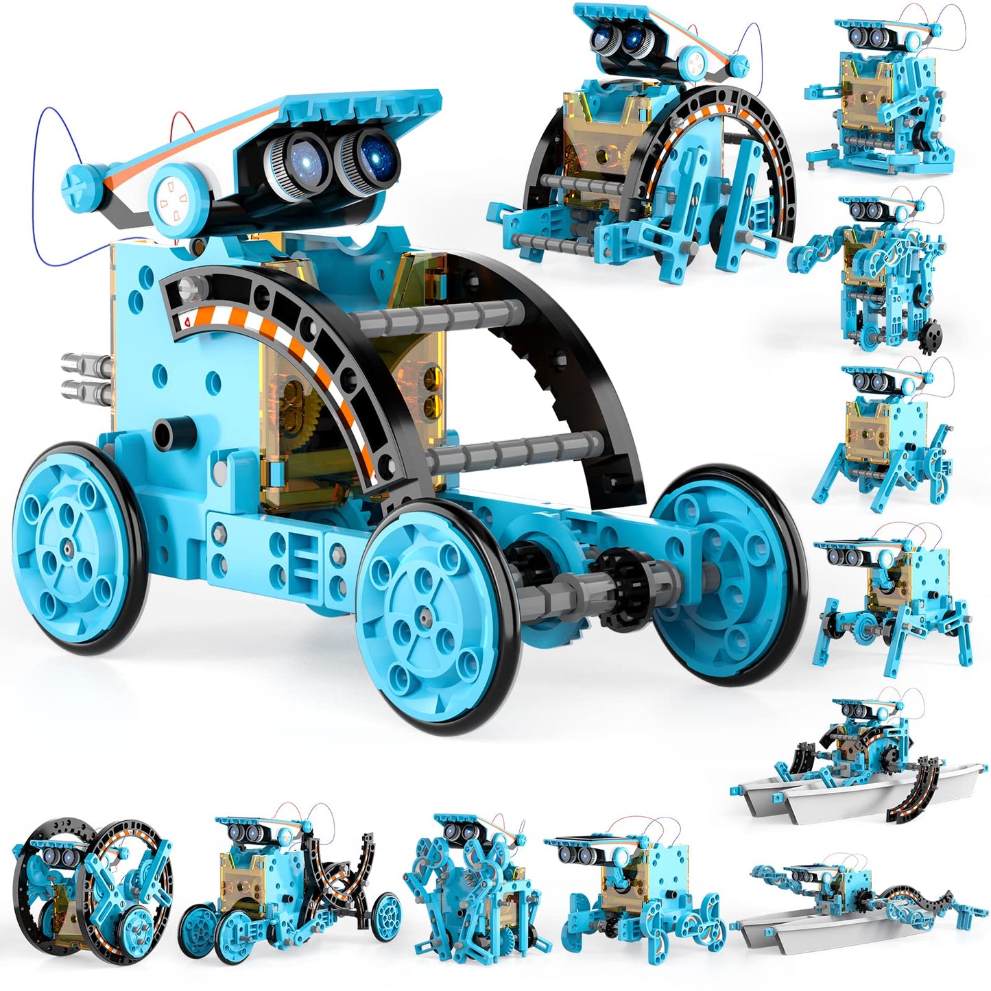 STEM Solar Robot Kit Toys Gifts f