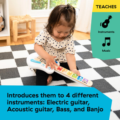 Baby Einstein and Hape Magic Touch Wooden Toy Piano, Montessori Musical Learning Toy for Babies and Toddlers 6mo+