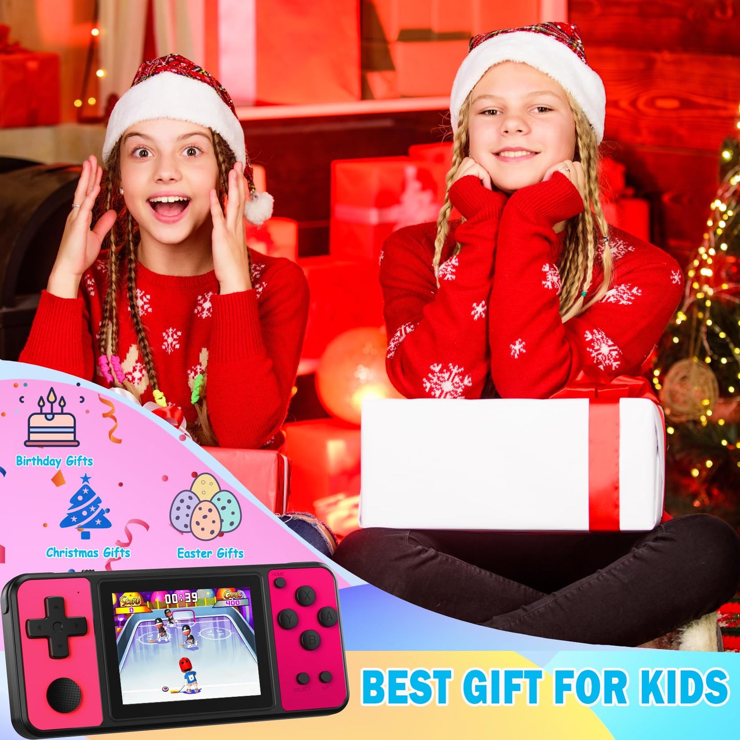 Beico 32 Bit Kids Handheld Games Preloaded 139 Video Games
