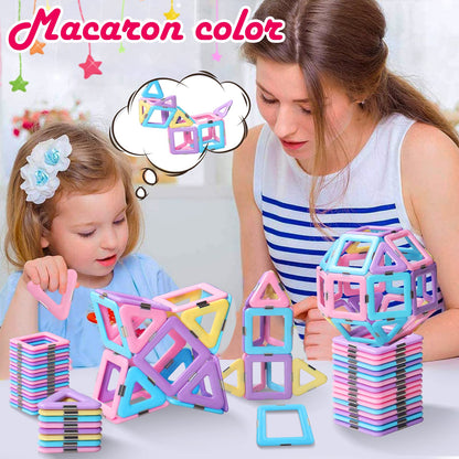 Upgrade Building Blocks Magnetic Tiles Set