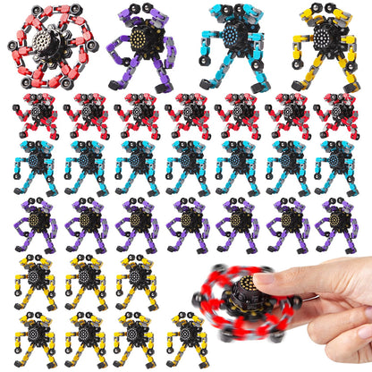 Transformable Fidget Spinners Set