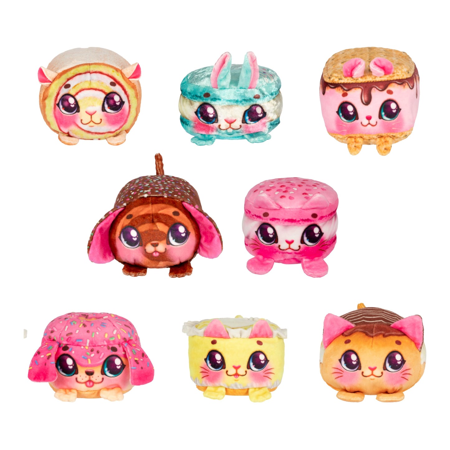 Cinnamon Treatz Oven – Interactive Bake & Reveal Oven Playset with Mystery Scented Plush (Cinnamon Pooch, Fondant Feline, or Strawberry Swirl), Mixing Tools, Dough, & Accessories, 5+