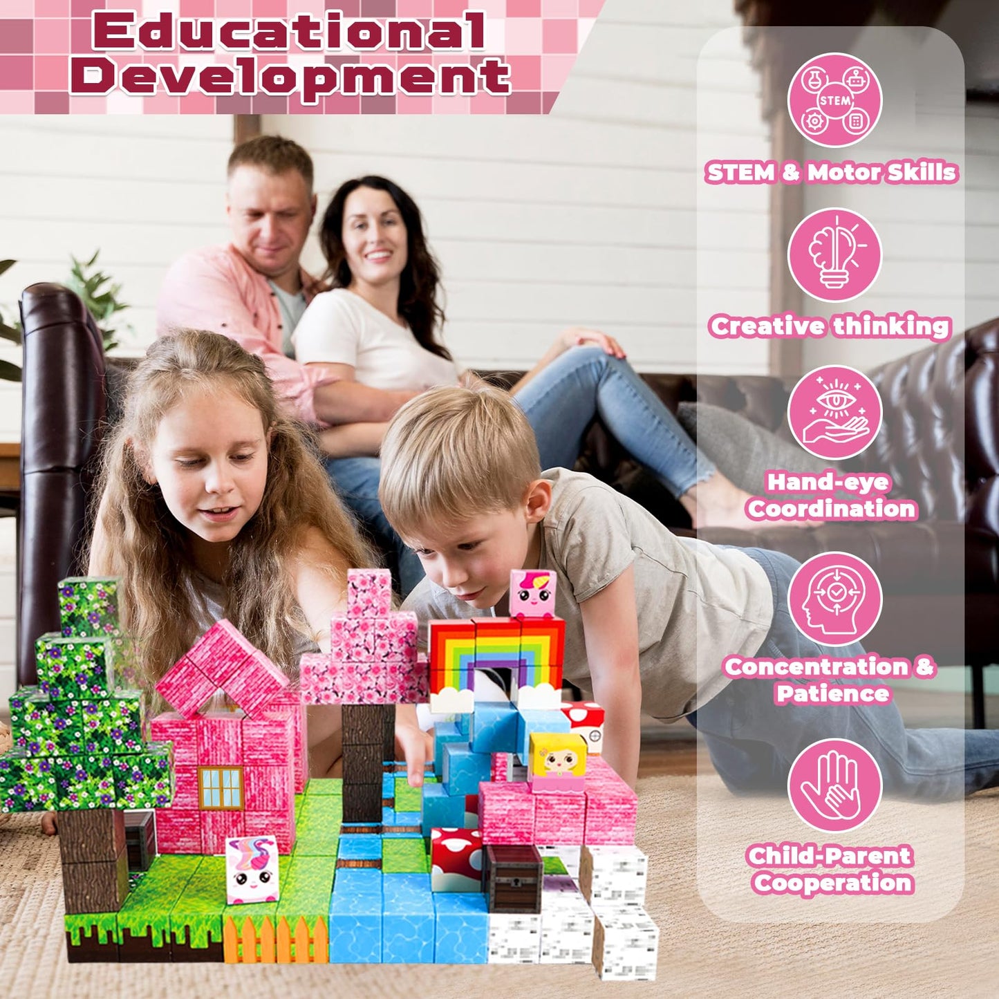 Goody King Magnetic Building Blocks