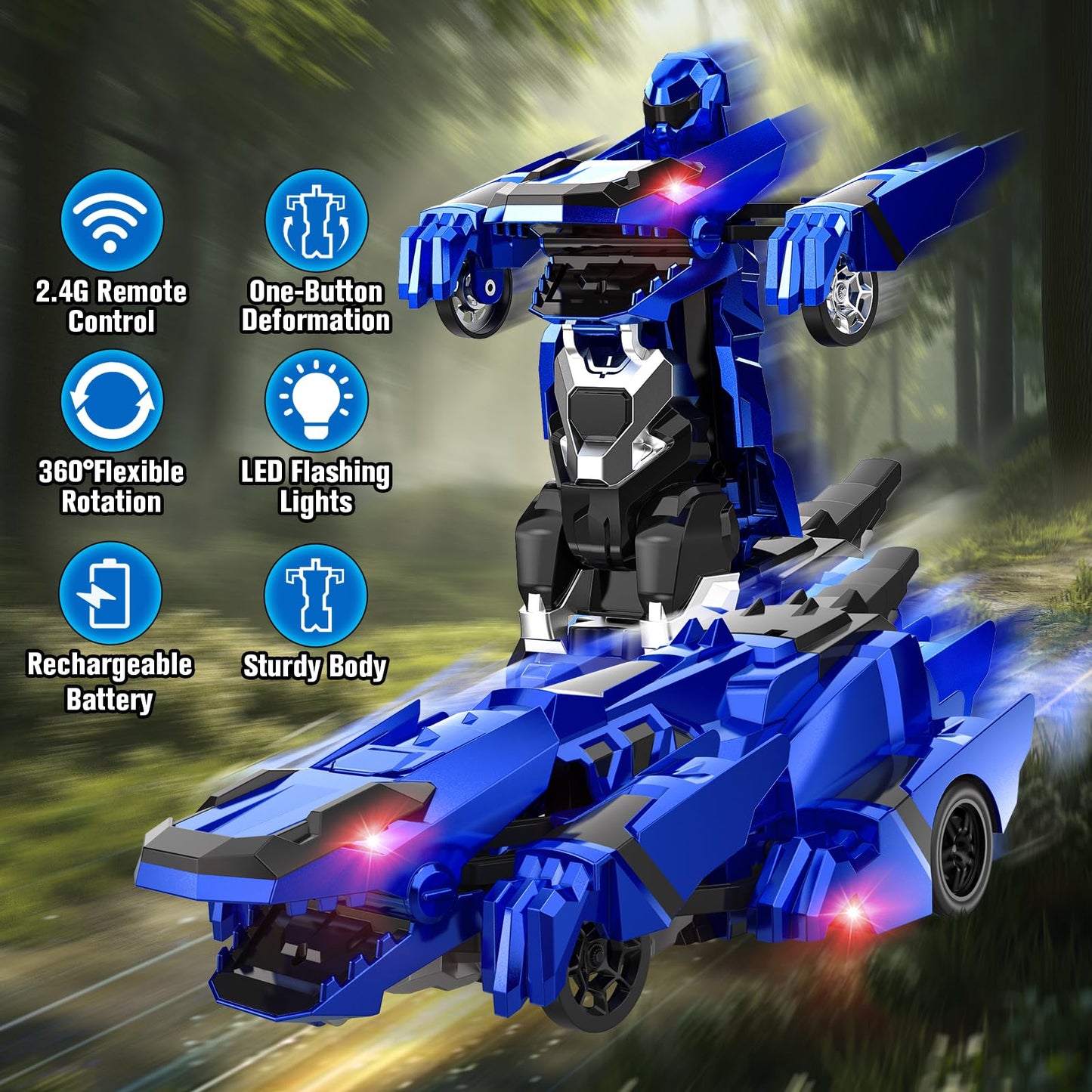 Dinosaur Transform Rc Cars