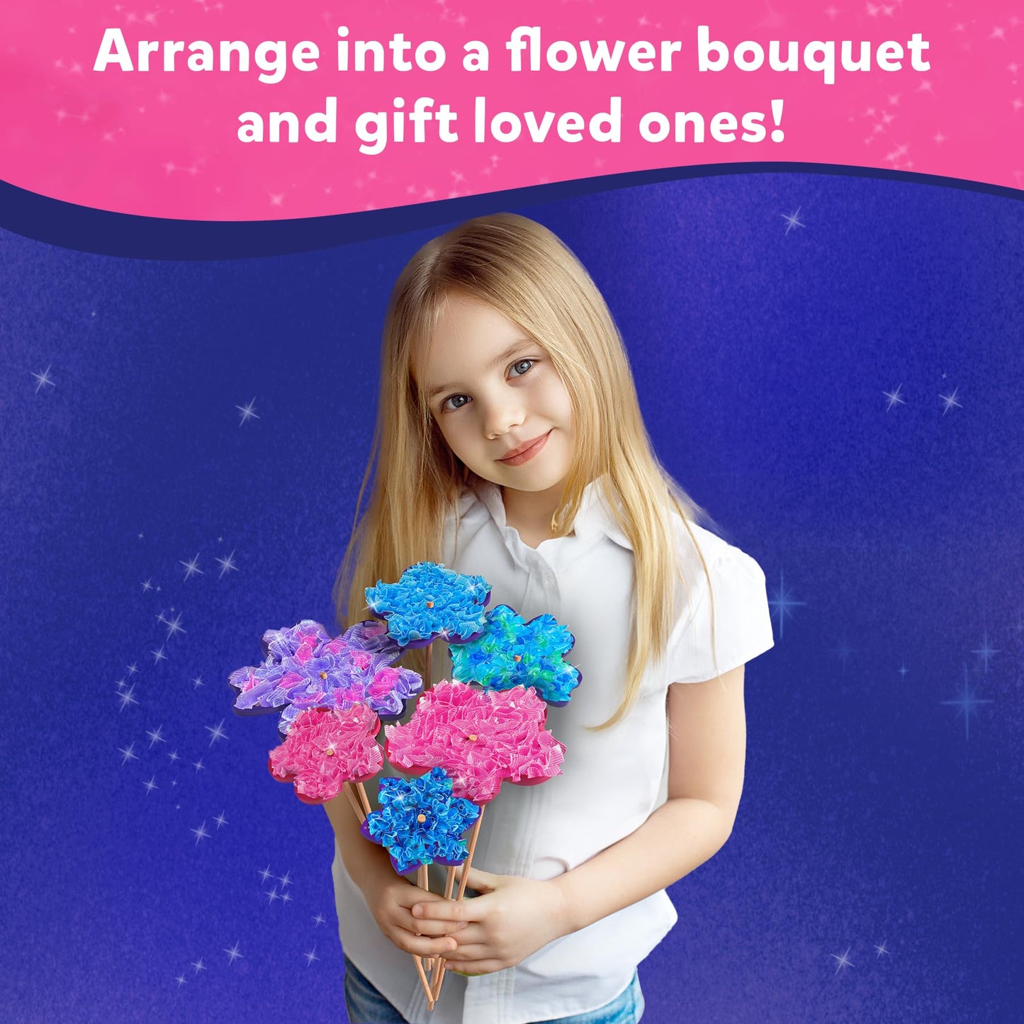 Skillmatics Poke-in Art - Magical Princesses, Mess-Free Fun for Kids, DIY Wood Craft Kits, Creative Activity, Gifts for Girls & Boys Ages 4, 5, 6, 7, 8, 9