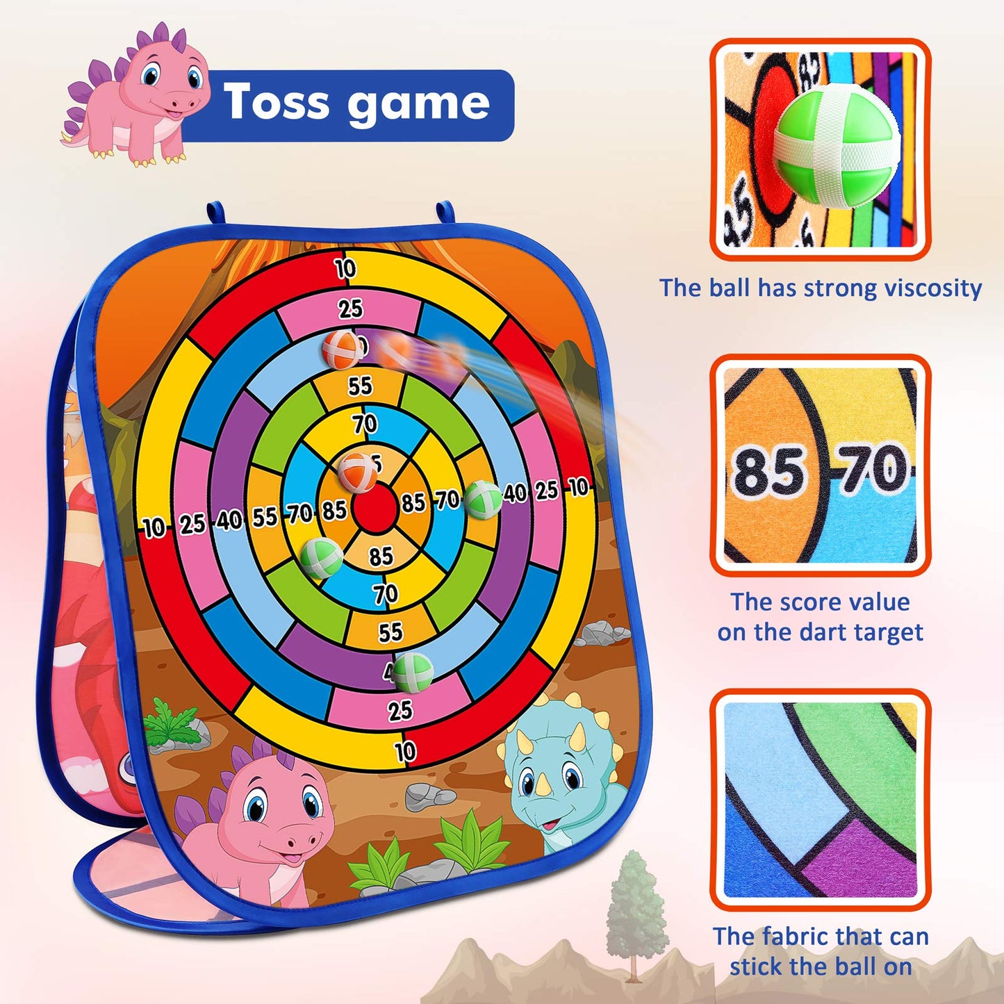Animal Bean Bag Toss Game Toys