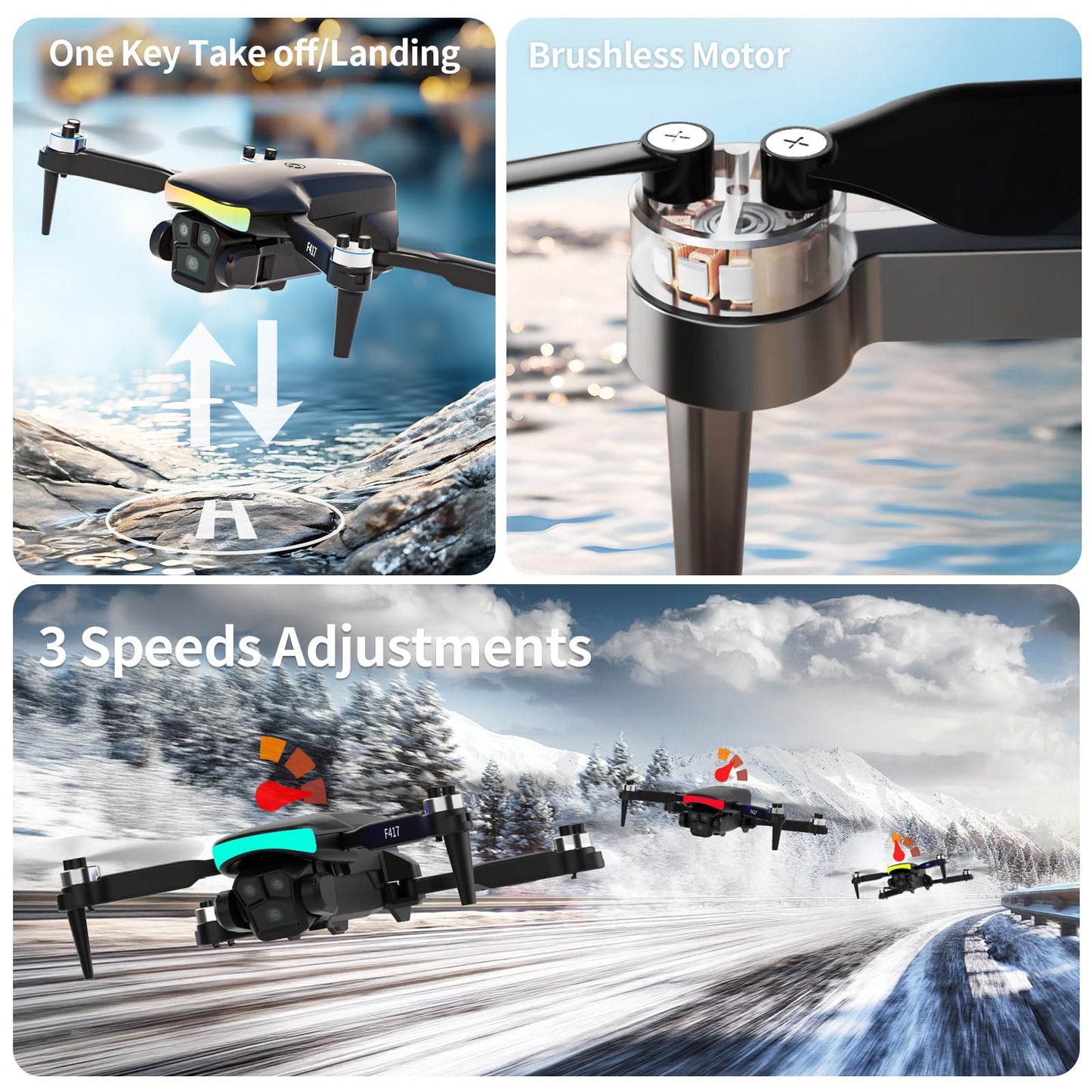 F417 Drone with Camera 1080P