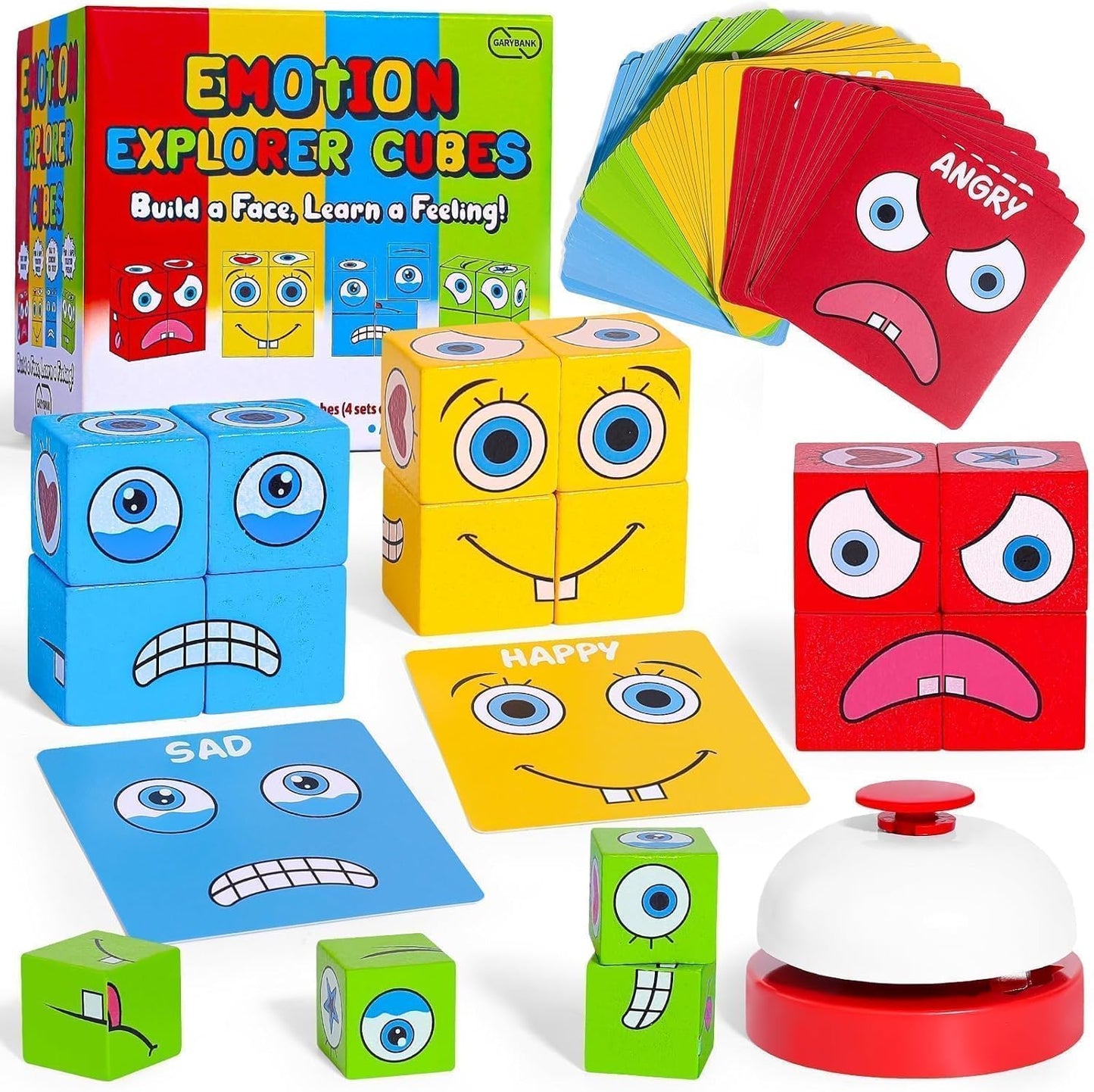 Feelings Cube Game for Kids Social Emotional Learning