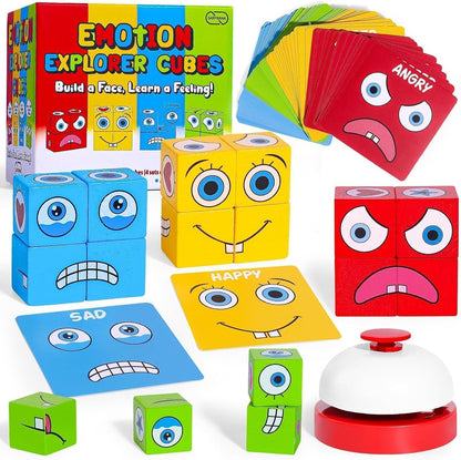 Feelings Cube Game for Kids Social Emotional Learning