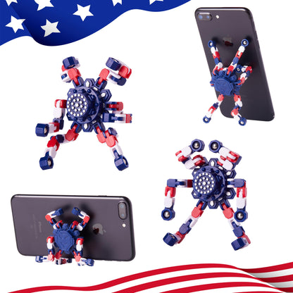Transformable Fidget Spinners Set