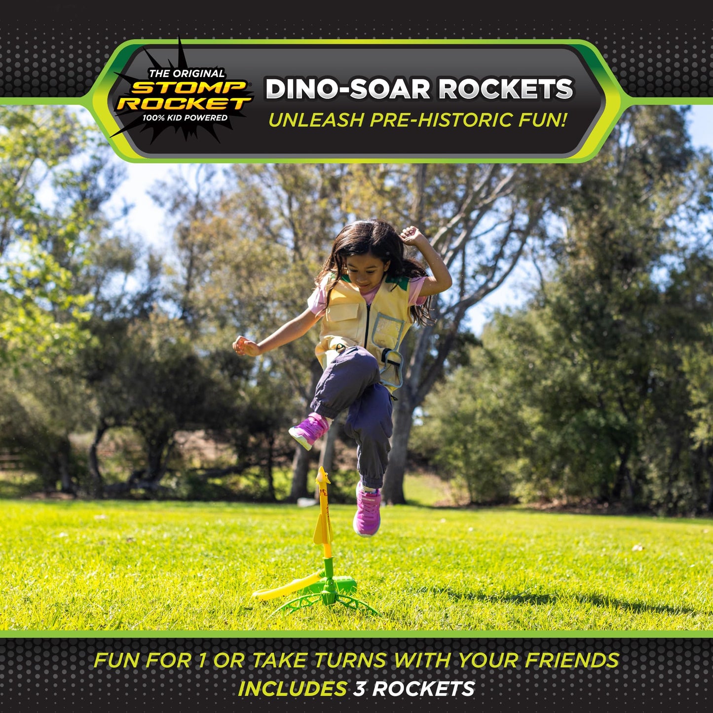 Stomp Dueling Rocket Launcher for Kids
