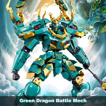 Transforming Robot Building Set for Adults, 2 in 1 City Warrior Mech & Fighter Jet Building Toy Model, 952 Pcs Creative Collectible Gift for Boys Kids 8-12
