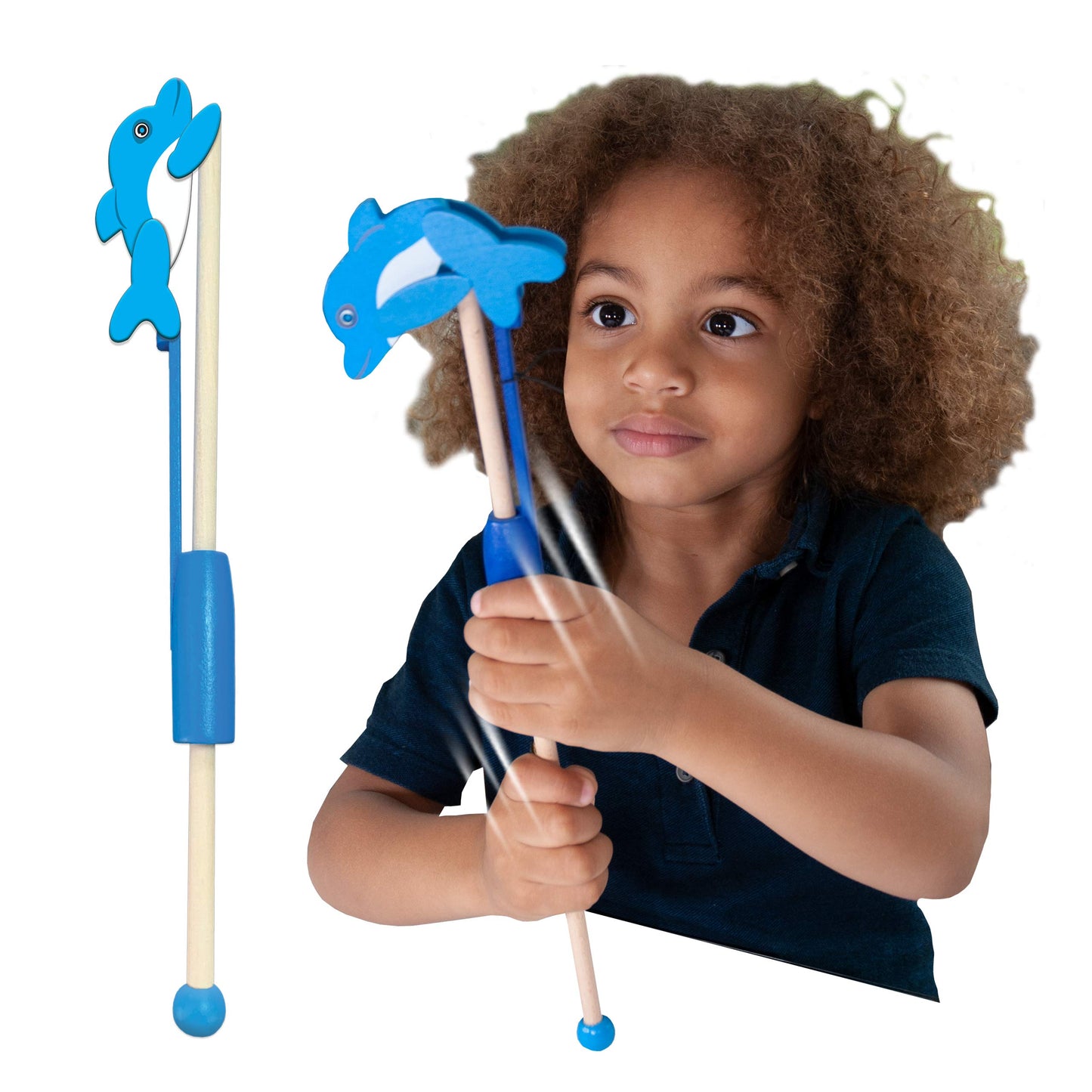 Giraffe from Deluxebase. Traditional Acrobatic Wooden Toy