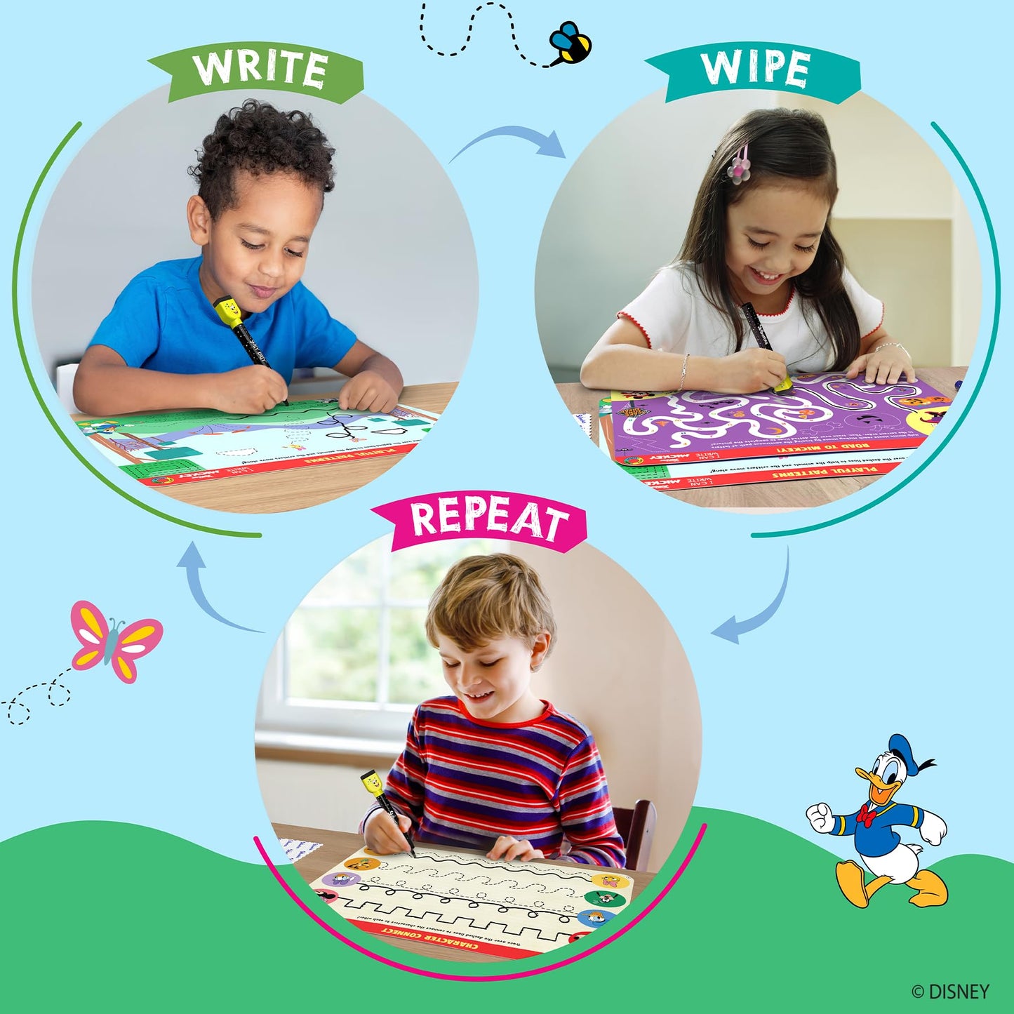 Skillmatics Search and Find Disney Princess Educational Game - Reusable Preschool Learning Activities, Perfect for Toddlers & Kids Who Love Toys, Art & Crafts, Gifts for Boys & Girls Ages 3, 4, 5, 6